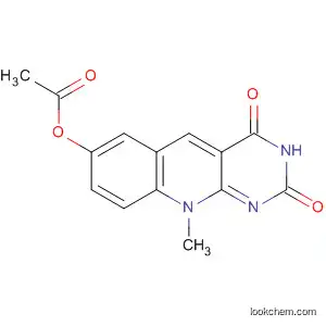 Pyrimido[4,5-b]quinoline-2,4(3H,10H)-dione, 7-(acetyloxy)-10-methyl-