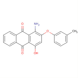 Molecular Structure of 105699-59-0 (9,10-Anthracenedione, 1-amino-4-hydroxy-2-(3-methylphenoxy)-)