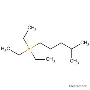 Molecular Structure of 105732-01-2 (Silane, triethyl(4-methylpentyl)-)