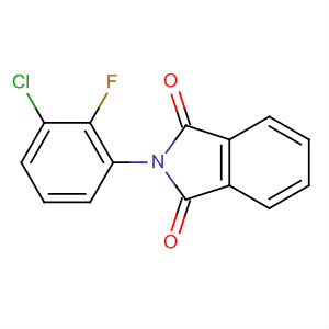 Molecular Structure of 105743-94-0 (1H-Isoindole-1,3(2H)-dione, 2-(3-chloro-2-fluorophenyl)-)