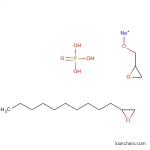 Molecular Structure of 105751-47-1 (Phosphoric acid, mono(2,3-dihydroxypropyl) mono(2-hydroxydodecyl)
ester, monosodium salt)
