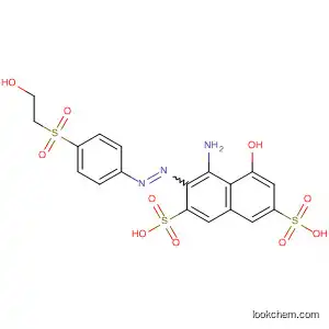 Molecular Structure of 105754-76-5 (2,7-Naphthalenedisulfonic acid,
4-amino-5-hydroxy-3-[[4-[(2-hydroxyethyl)sulfonyl]phenyl]azo]-)