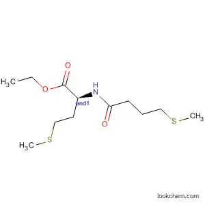 Molecular Structure of 105755-04-2 (DL-Methionine, N-[4-(methylthio)-1-oxobutyl]-, ethyl ester)