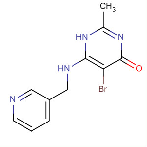 4(1H)-Pyrimidinone, 5-bromo-2-methyl-6-[(3-pyridinylmethyl)amino]-
