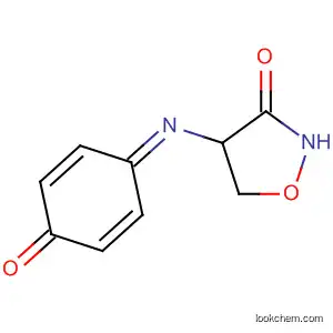 Molecular Structure of 105831-95-6 (3-Isoxazolidinone, 4-[(4-oxo-2,5-cyclohexadien-1-ylidene)amino]-)