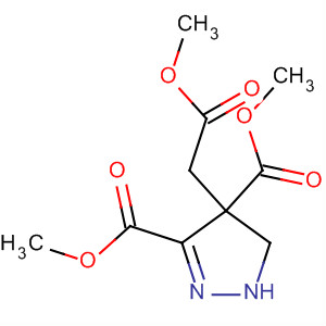1H-Pyrazole-3,4-dicarboxylic acid, 4,5-dihydro-4-(2-methoxy-2-oxoethyl)-, dimethyl ester