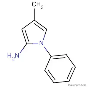 Molecular Structure of 105957-91-3 (1H-Pyrrol-2-amine, 4-methyl-1-phenyl-)