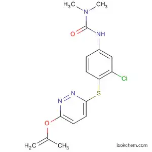 Molecular Structure of 106015-24-1 (Urea,
N'-[3-chloro-4-[[6-(2-propenyloxy)-3-pyridazinyl]thio]phenyl]-N,N-dimeth
yl-)