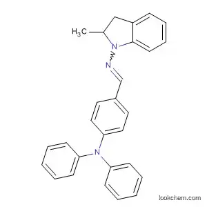 Molecular Structure of 106046-33-7 (1H-Indol-1-amine,
N-[[4-(diphenylamino)phenyl]methylene]-2,3-dihydro-2-methyl-)
