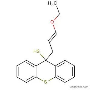 Molecular Structure of 106076-62-4 (Spiro[thietane-2,9'-[9H]thioxanthene], 4-(ethoxymethylene)-, (E)-)