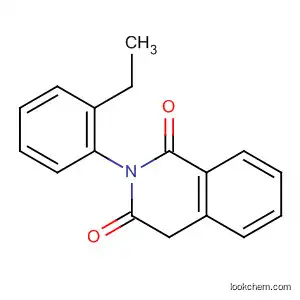 Molecular Structure of 106110-77-4 (1,3(2H,4H)-Isoquinolinedione, 2-(2-ethylphenyl)-)
