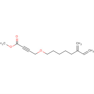 Molecular Structure of 106111-49-3 (2-Butynoic acid, 4-[(6-methylene-7-octenyl)oxy]-, methyl ester)