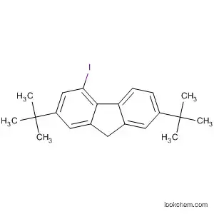 Molecular Structure of 106112-35-0 (9H-Fluorene, 2,7-bis(1,1-dimethylethyl)-4-iodo-)