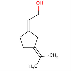 Molecular Structure of 106114-82-3 (Ethanol, 2-[3-(1-methylethylidene)cyclopentylidene]-, (Z)-)