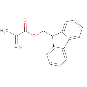 Molecular Structure of 106120-02-9 (2-Propenoic acid, 2-methyl-, 9H-fluoren-9-ylmethyl ester)