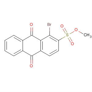 Molecular Structure of 106128-49-8 (2-Anthracenesulfonic acid, 1-bromo-9,10-dihydro-9,10-dioxo-, methyl
ester)