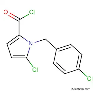 1H-Pyrrole-2-carbonyl chloride, 5-chloro-1-[(4-chlorophenyl)methyl]-