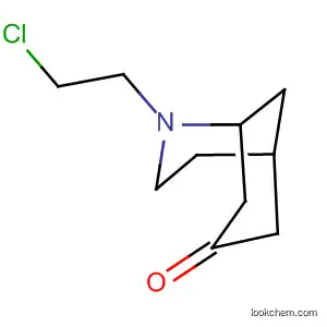 Molecular Structure of 106140-51-6 (2-Azabicyclo[3.3.1]nonan-7-one, 2-(2-chloroethyl)-)