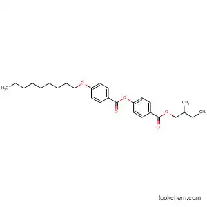 Molecular Structure of 106174-37-2 (Benzoic acid, 4-(nonyloxy)-, 4-[(2-methylbutoxy)carbonyl]phenyl ester)