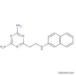 Molecular Structure of 106241-65-0 (1,3,5-Triazine-2,4-diamine, 6-[2-(2-naphthalenylamino)ethyl]-)