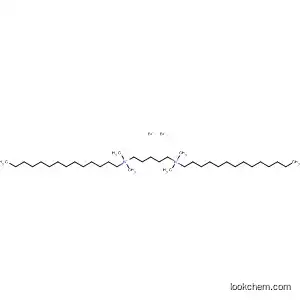 Molecular Structure of 106287-76-7 (1,5-Pentanediaminium, N,N,N',N'-tetramethyl-N,N'-di-tetradecyl-,
dibromide)