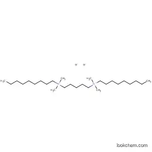 Molecular Structure of 106287-79-0 (1,5-Pentanediaminium, N,N,N',N'-tetramethyl-N,N'-dinonyl-, dibromide)
