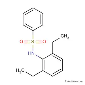Molecular Structure of 106291-28-5 (Benzenesulfonamide, N-(2,6-diethylphenyl)-)