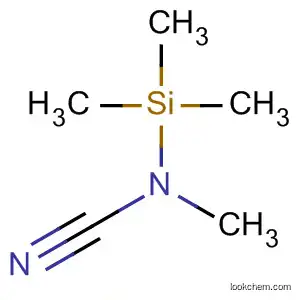 Molecular Structure of 10568-78-2 (Cyanamide, methyl(trimethylsilyl)-)