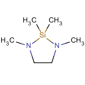 Molecular Structure of 1073-08-1 (1,3-Diaza-2-silacyclopentane, 1,2,2,3-tetramethyl-)