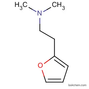 Molecular Structure of 1074-60-8 (2-Furanethanamine, N,N-dimethyl-)