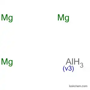 Molecular Structure of 12042-38-5 (Aluminum, compd. with magnesium (1:3))