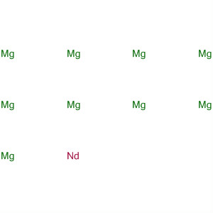 Molecular Structure of 12057-80-6 (Magnesium, compd. with neodymium (9:1))