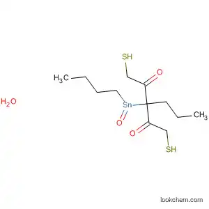 Molecular Structure of 13269-75-5 (Ethanethiol, 2,2'-[(dibutylstannylene)bis(oxy)]bis[2-oxo-)