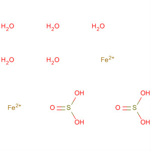 Sulfurous acid, iron(2+) salt (1:1), hydrate (2:5)
