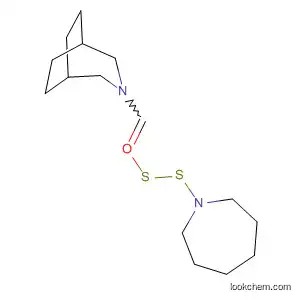 Molecular Structure of 13821-93-7 (3-Azabicyclo[3.2.2]nonane,
3-[[(hexahydro-1H-azepin-1-yl)thio]thioxomethyl]-)