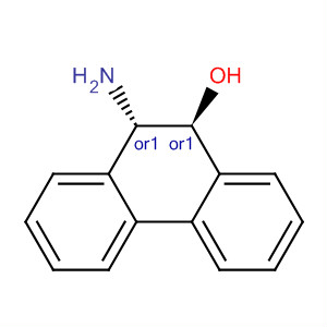 Molecular Structure of 147138-24-7 (9-Phenanthrenol, 10-amino-9,10-dihydro-, trans-)