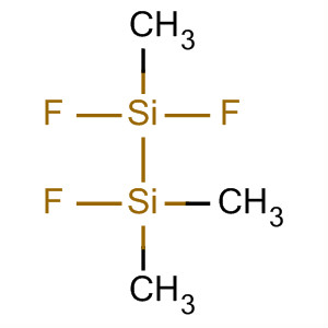 Molecular Structure of 15063-60-2 (Disilane, 1,1,2-trifluoro-1,2,2-trimethyl-)