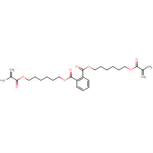 Molecular Structure of 15648-25-6 (1,2-Benzenedicarboxylic acid,
bis[6-[(2-methyl-1-oxo-2-propenyl)oxy]hexyl] ester)