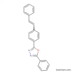 Molecular Structure of 16157-14-5 (1,3,4-Oxadiazole, 2-phenyl-5-[4-(2-phenylethenyl)phenyl]-)