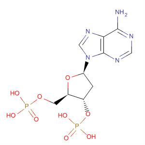Molecular Structure of 16174-58-6 (3'-Adenylic acid, 2'-deoxy-, 5'-(dihydrogen phosphate))