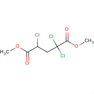 Molecular Structure of 16714-90-2 (Pentanedioic acid, 2,2,4-trichloro-, dimethyl ester)