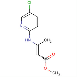 2-Butenoic acid, 3-[(5-chloro-2-pyridinyl)amino]-, methyl ester
