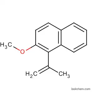 Molecular Structure of 17212-98-5 (Naphthalene, 2-methoxy-1-(1-methylethenyl)-)