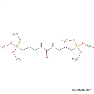 Molecular Structure of 18418-53-6 (N,N-bis(3-Trimethoxysilylpropyl)urea)