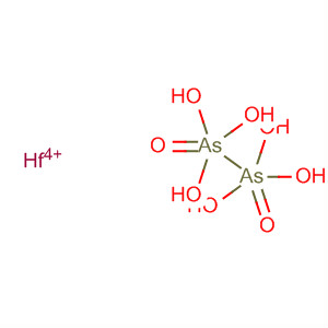 Diarsenic acid, hafnium(4+) salt (1:1)