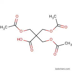 Molecular Structure of 18480-70-1 (Propanoic acid, 3-(acetyloxy)-2,2-bis[(acetyloxy)methyl]-)