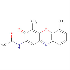 Molecular Structure of 1916-53-6 (Acetamide, N-(4,6-dimethyl-3-oxo-3H-phenoxazin-2-yl)-)