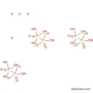 Molecular Structure of 19483-63-7 (Diphosphoric acid, potassium salt (3:4))