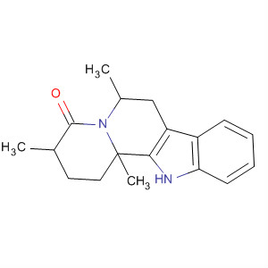 Indolo[2,3-a]quinolizin-4(1H)-one, 2,3,6,7,12,12b-hexahydro-3,6,12b-trimethyl-
