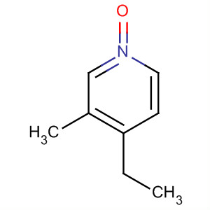 Molecular Structure of 19917-21-6 (Pyridine, 4-ethyl-3-methyl-, 1-oxide)